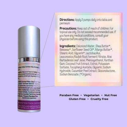 Parlor Games Silky Peach Cream Bioidentical